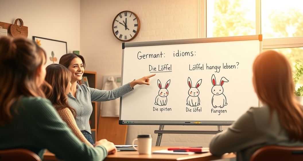 Học thành ngữ tiếng Đức với Löffel: không chỉ là cái thìa