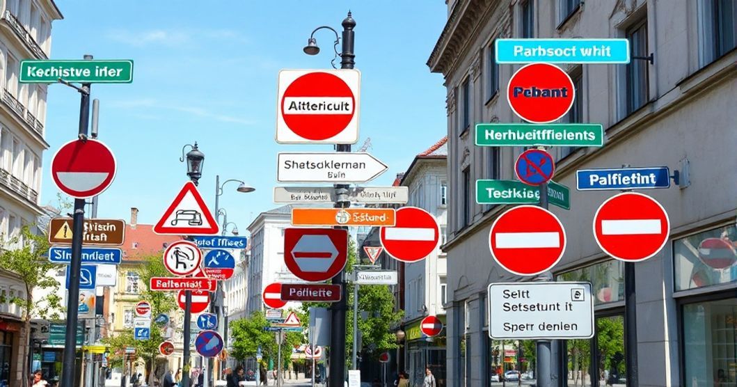 Học tiếng Đức: hiểu các biển báo thông dụng trong đời sống hàng ngày