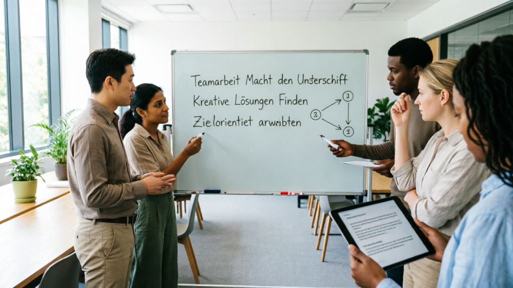 Những câu tiếng Đức thông dụng trong môi trường làm việc