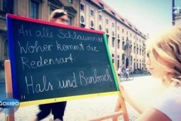 Thành ngữ tiếng Đức “jemandem Hals- und Beinbruch wünschen”