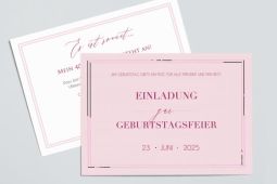 Các mẫu viết thư mời sinh nhật bằng tiếng Đức rất hay