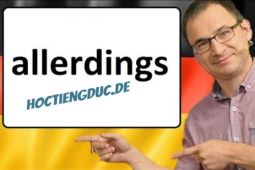 Hướng dẫn sử dụng từ ALLERDINGS dễ hiểu nhất trong tiếng Đức