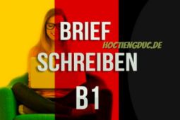 Hướng dẫn làm bài vết B1 tiếng Đức dễ hiểu nhất