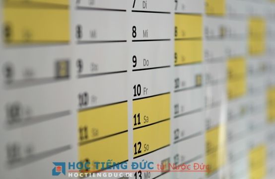  Bài học 26. Thời gian: Hôm nay là ngày bao nhiêu?